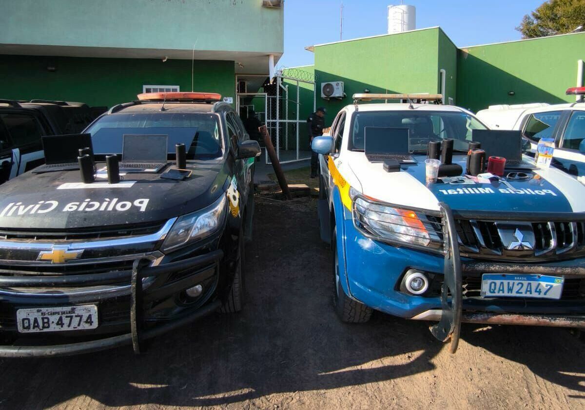 Imagem de compartilhamento para o artigo Quatro menores são apreendidos e bens de duas escolas são recuperados em Chapadão do Sul da MS Todo dia